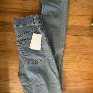 Helmut Lang jeans. NWT. Color light stone. Size 26 men’s , 25 women’s. $290 tag